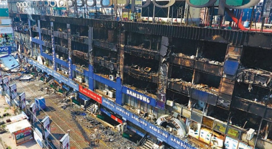Punjab govt prepares Rs 2b relief package for affectees of Hafeez Center inferno