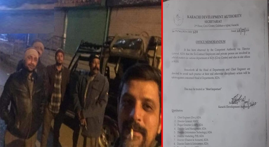 Raju Shikari shattered Secretary KDA's orders