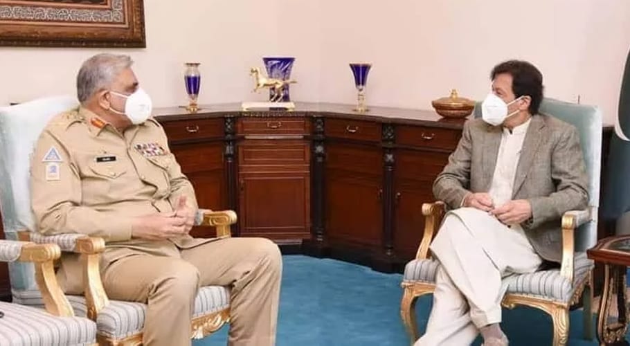 PM Khan, COAS Bajwa discuss security situation