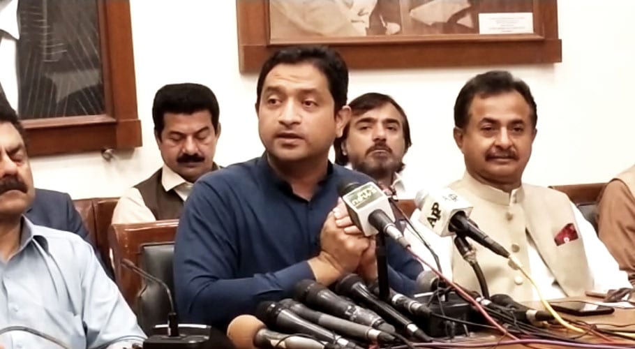 وزیراعلیٰ سندھ نے زرداری اور بلاول کی چمچہ گیری کے سوا کچھ نہیں کیا،پی ٹی آئی رہنما
