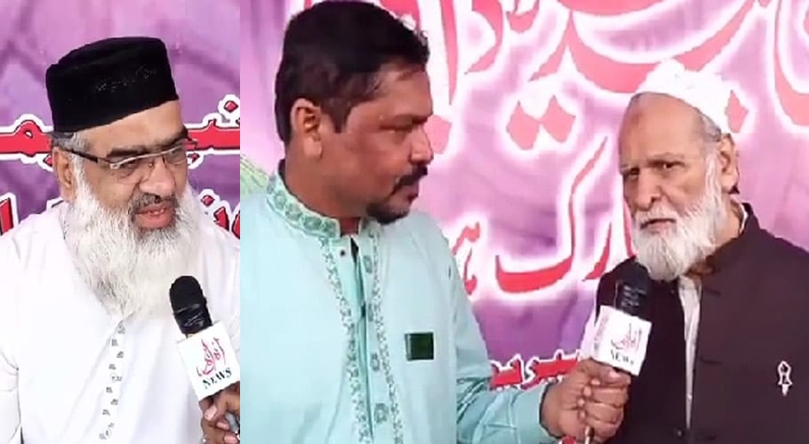 کراچی میں میمن گجراتی کونسل کا کیمپ، موئے مبارک کی زیارت، ہزاروں زائرین فیضیاب