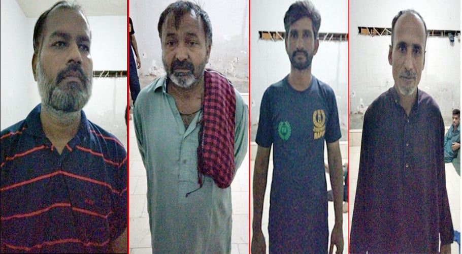 Mahmoodabad police arrest 4 accused