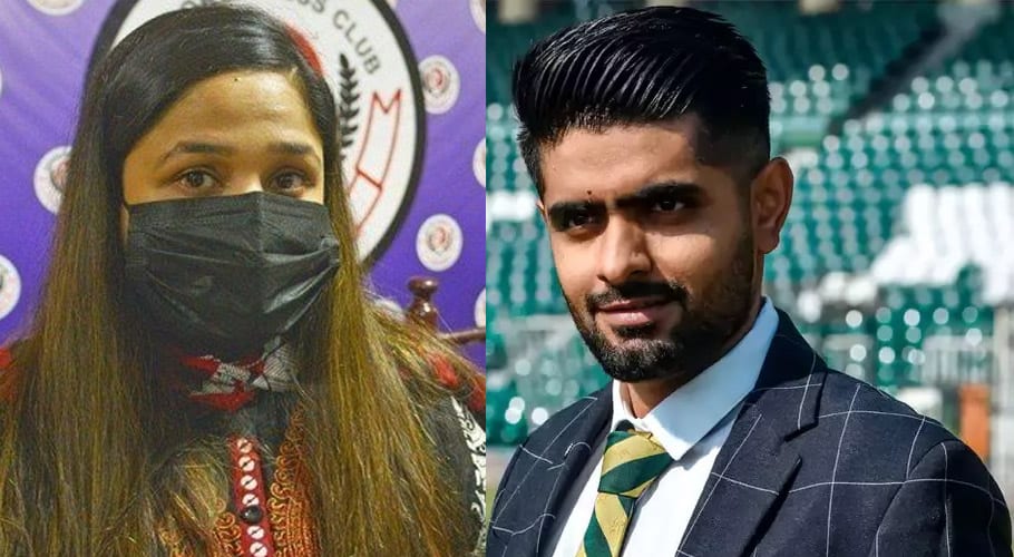 The court restrained Babar Azam from harassing Hamza Mukhtar