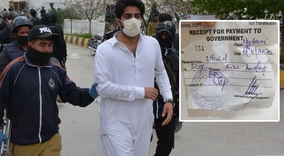 کراچی، ماسک نہ پہننے پر 500 روپے جرمانہ عائد، 26 افراد سے 13 ہزار وصول