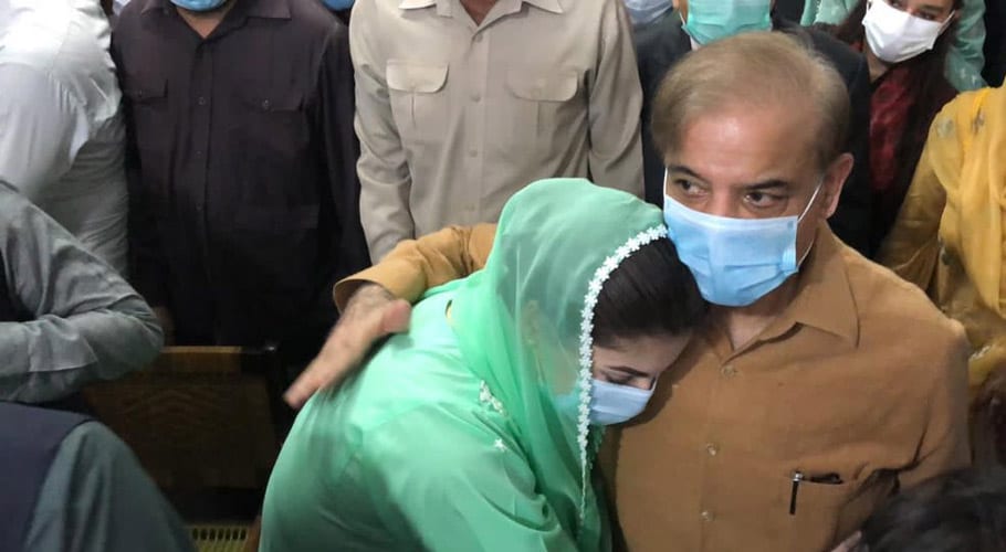 مریم نواز کی شہباز شریف اور اپوزیشن لیڈر پنجاب سے ملاقات، تصاویر منظرِ عام پر آگئیں