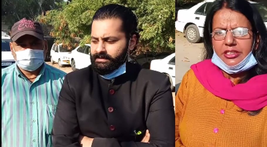 Jibran Nasir talk to media over Arzoo Raja case