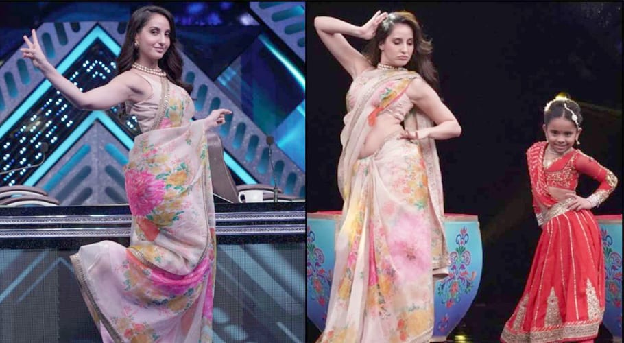 Nora Fatehi’s dance video in saree breaks the internet