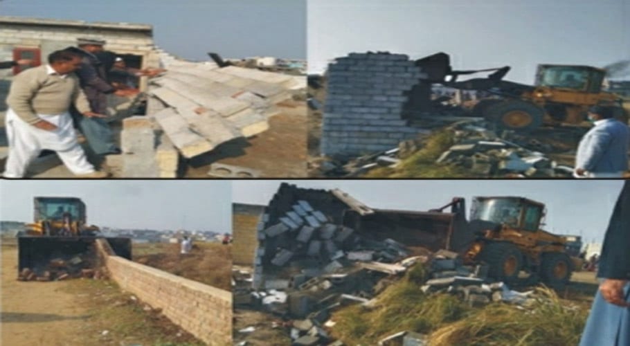 سی ڈی اے کا لینڈ مافیا کے خلاف آپریشن قابضین کی مزاحمت اور احتجاج کے باعث ملتوی