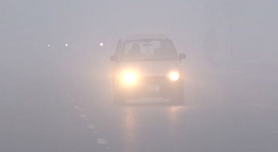 motorways closed due to fog in Punjab