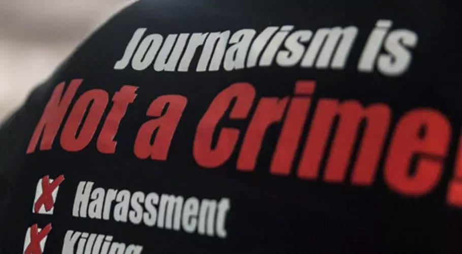 پاکستان صحافیوں کیلئے خطرناک ترین 5 ممالک کی فہرست میں شامل