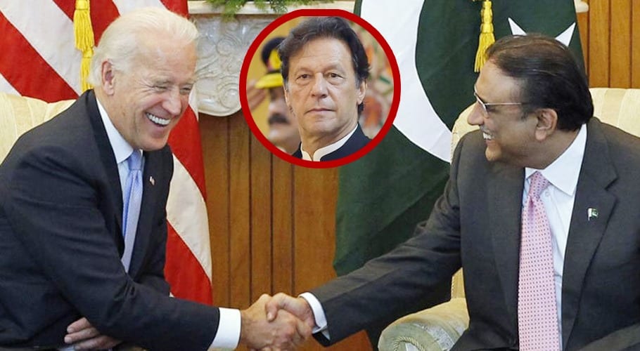 joe biden imran khan