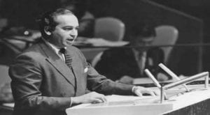 Zulfikar Ali Bhutto’s speech in an emergency session of the security council on cease-fire between India and Pakistan in 1965.