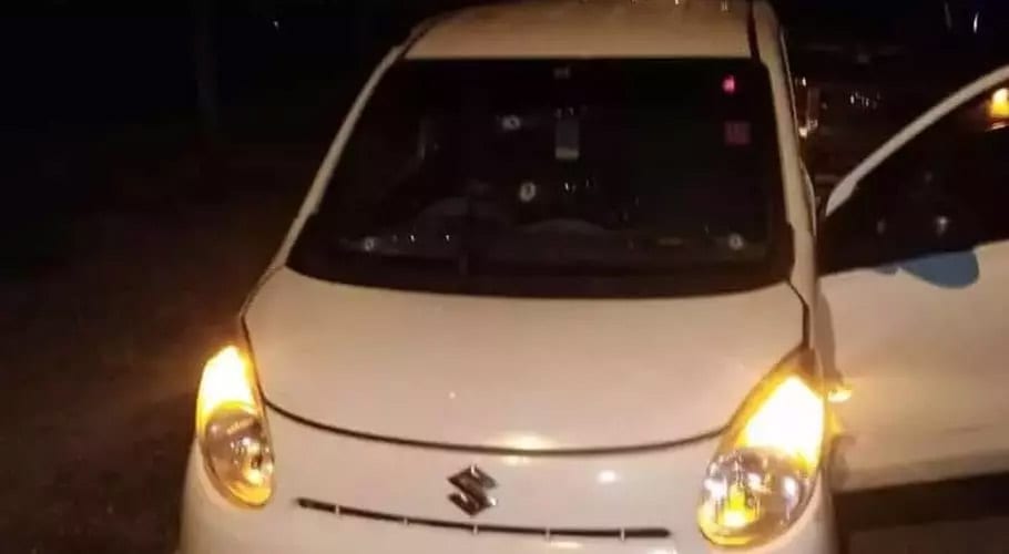 Police demanded Rs 500,000 for the theft of a car parked outside the house of a Hyderabad resident