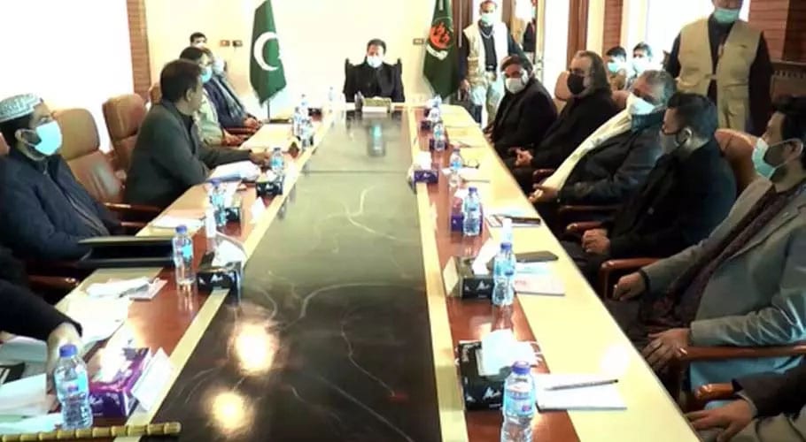 PM chairs meeting to review law and order situation in Balochistan