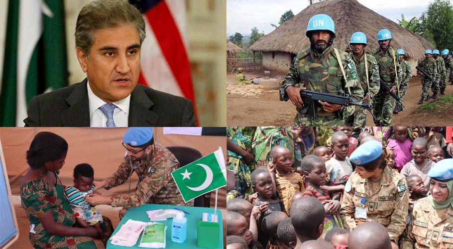 اقوامِ متحدہ کے امن مشنز میں پاک فوج کا کردار اور شاہ محمود قریشی کا بیان