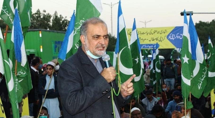 جماعت اسلامی کے تحت شہر قائد کے 50 سے زائد مقامات پر احتجاج جاری