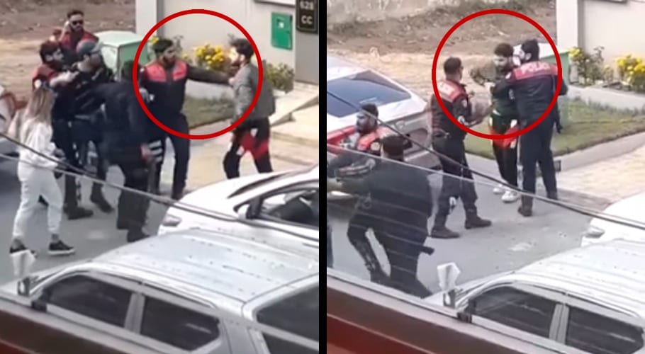 معروف گلوکار بلال سعید کا گھر آئے افراد سے جھگڑا، ویڈیو وائرل