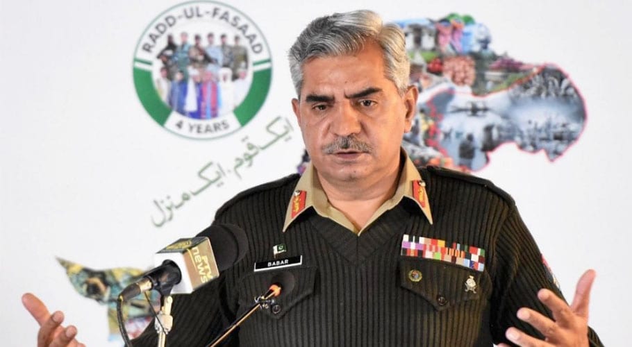 احسان اللہ احسان کے فرارمیں ملوث فوجیوں کیخلاف کارروائی کی جاچکی ہے،میجر جنرل بابر افتخار