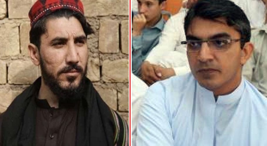 Manzoor Pashteen and Mohsin Dawar