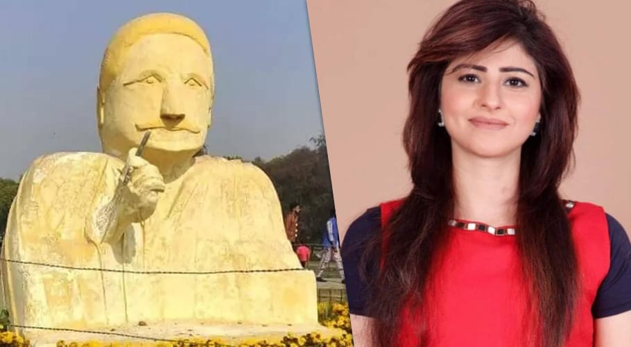 رفعت شاہین نے علامہ اقبال کے مجسمے کو نکھارنے کیلئے خدمات بلامعاوضہ پیش کردیں