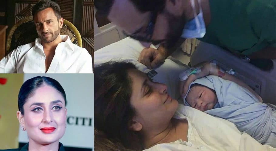 کرینہ کپوراور سیف کے ہاں دوسرے بچے کی پیدائش،مداحوں نے مبارکبادوں کے ڈھیرلگادئیے