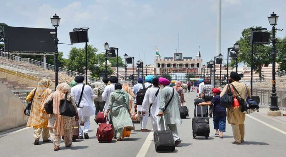 Sikh pilgrims