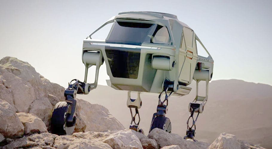 Now cars will run on legs instead of wheels