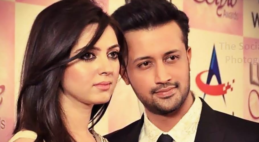 عاطف اسلم کا شادی کی سالگرہ پر اپنی اہلیہ کے لئے محبتوں بھرا پیغام