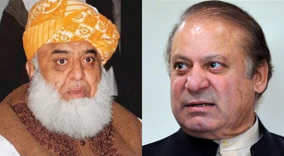 نواز شریف نے پی ڈی ایم کے سربراہ مولانا فضل الرحمن کو بڑی پیشکش کردی