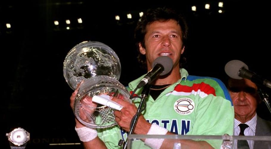 عمران خان کی قیادت میں پاکستان کوکرکٹ کا ورلڈ کپ جیتے ہوئے 29سال مکمل