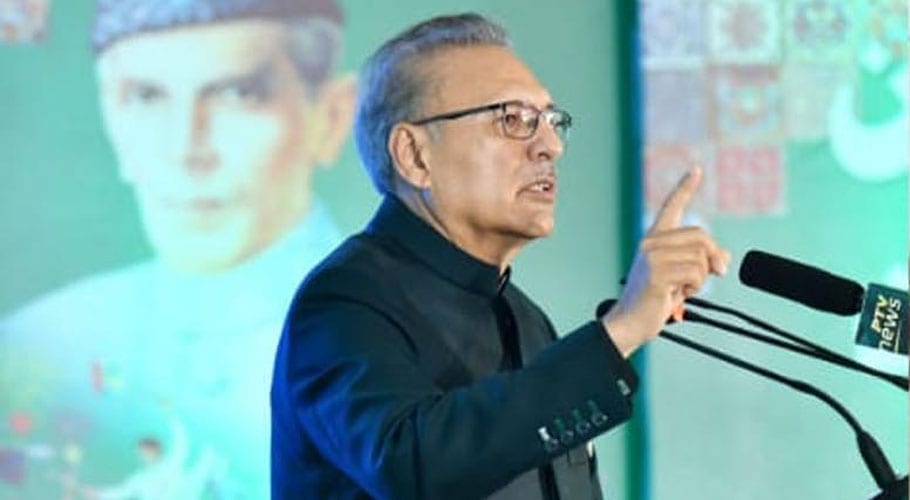 قائدِ اعظم کے اصولوں کی روشنی میں قوم کسی بھی چیلنج پر قابو پاسکتی ہے۔صدرِ مملکت