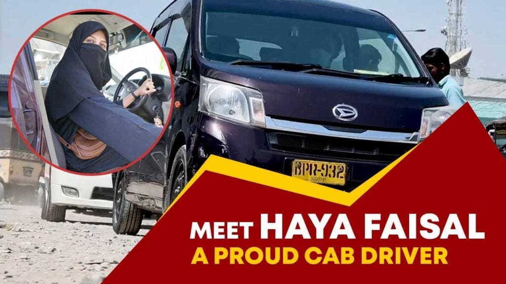Haya Faisal A Proud Cab Drive