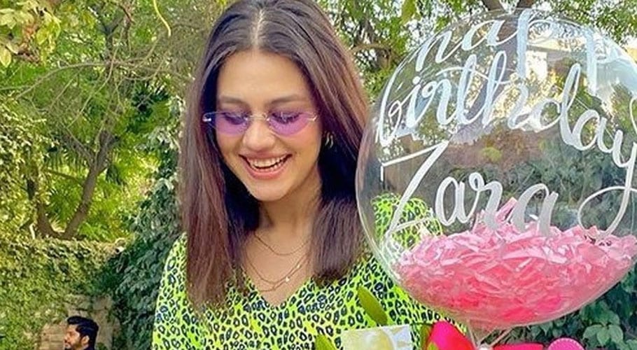 اداکارہ زارا نور عباسی کتنے برس کی ہو گئیں؟