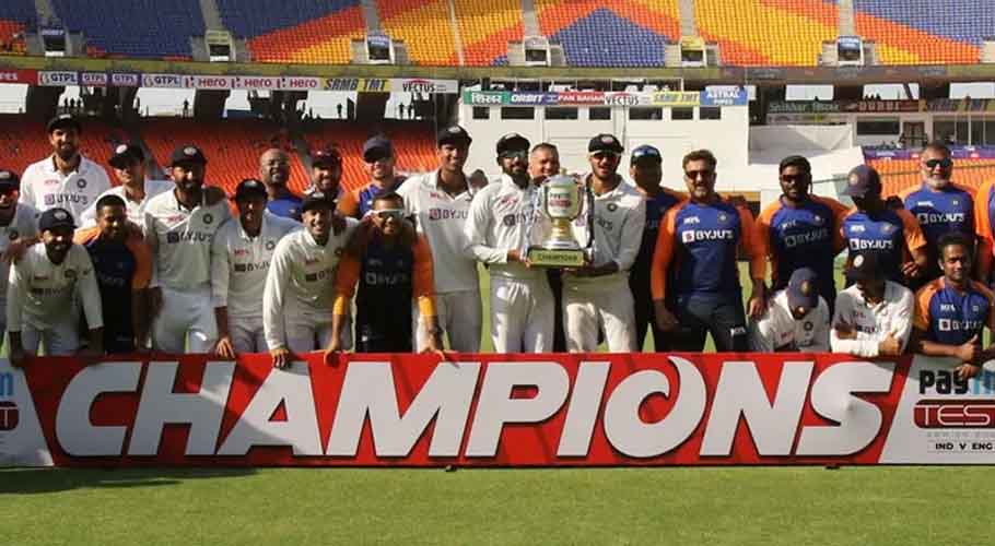بھارت نے انگلینڈ کو آخری ٹیسٹ میں شکست دے دی