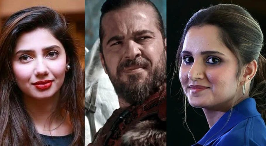 ٹینس اسٹار ثانیہ مرزا اور اداکارہ مائرہ خان بھی انگین آلتان کی فین نکلیں
