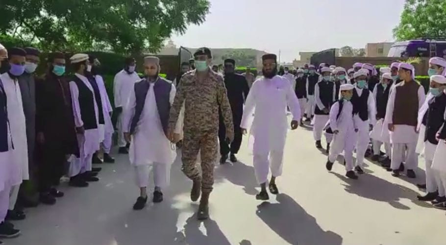 جامعتہ الرشید کے طلباء کا پاکستان رینجرز ہیٓڈکوارٹرز کا معلوماتی دورہ