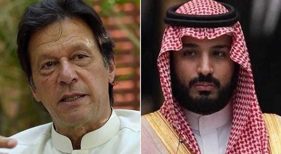 وزیراعظم عمران خان کو سعودی ولی عہد کا ٹیلی فون ، نیک تمناؤں کا اظہار