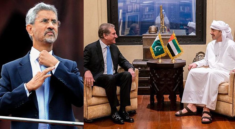 دورۂ عرب امارات، بھارتی وزیرِ خارجہ کی آمد اور پاک بھارت بیک ڈور روابط کی افواہیں