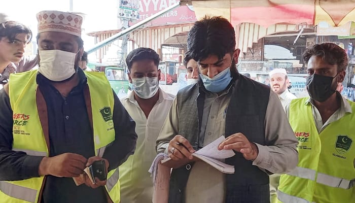 اسلام آباد، ضلعی انتظامیہ کے ایس او پیز کی خلاف ورزیوں اور گراں فروشی پر جرمانے