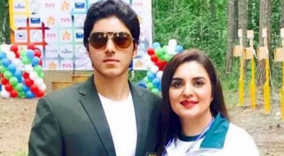 Kashmala Tariq's son