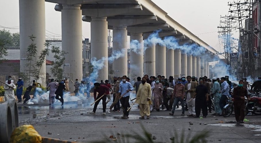 ٹی ایل پی مظاہرے، شرپسندوں کیخلاف دہشتگردی کی دفعات کے تحت مقدمات کا اندراج شروع