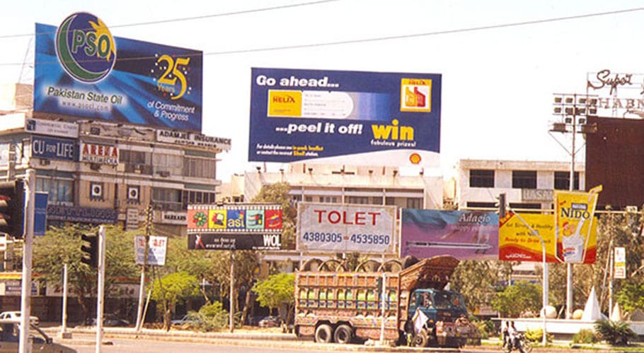 advertising in karachi