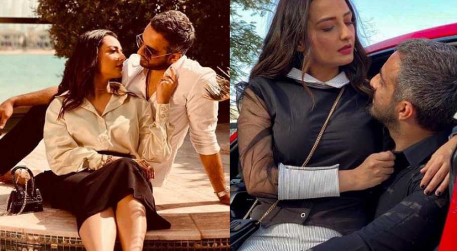 اداکارہ مومل شیخ کا اپنے شوہر کے ہمراہ فوٹو شوٹ، تصاویر وائرل ہوگئیں