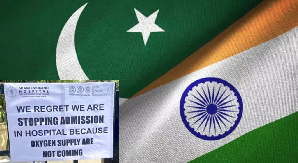 Netizens want Pakistan to help India after oxygen shortages