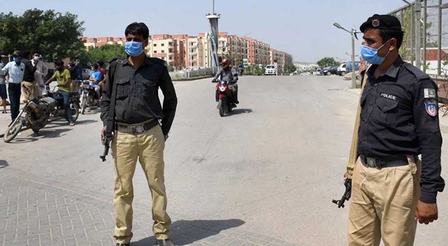 کورنگی میں لاک ڈاؤن لگا دیا گیا، داخلی راستے بند
