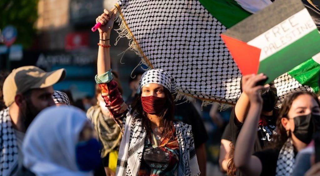 فلسطینیوں پر اسرائیل کا ظلم و ستم سالہا سال سے جاری ہے۔امریکی ماڈل بیلا کا اعتراف
