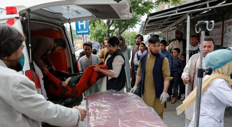 کابل، اسکول کے باہر خودکش بم دھماکوں میں جاں بحق افراد کی تعداد 58ہوگئی
