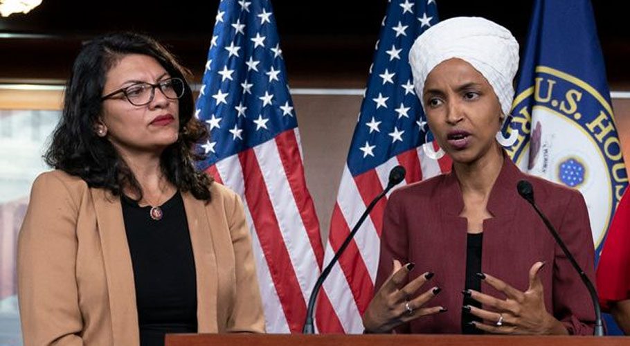Israel-Gaza violence: Rashida Tlaib tearful as she addresses US Congress