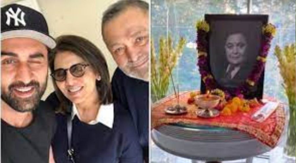 Neetu Singh sets up ‘online rituals’ for Rishi Kapoor on his first death anniversary