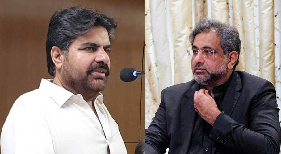 ناصرحسین شاہ سابق وزیرِ اعظم پر برہم، شاہد خاقان کی گفتگو کو آمرانہ قرار دے دیا